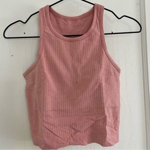 Lululemon ebb to street cropped tank